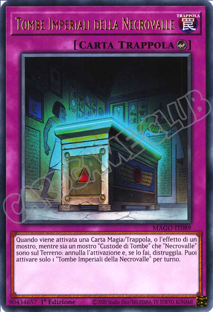 MAGO-IT089 Tombe Imperiali della Necrovalle rara 1a Edizione (IT) -NEAR MINT-