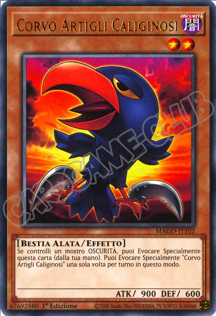 MAGO-IT102 Corvo Artigli Caliginosi rara 1a Edizione (IT) -NEAR MINT-