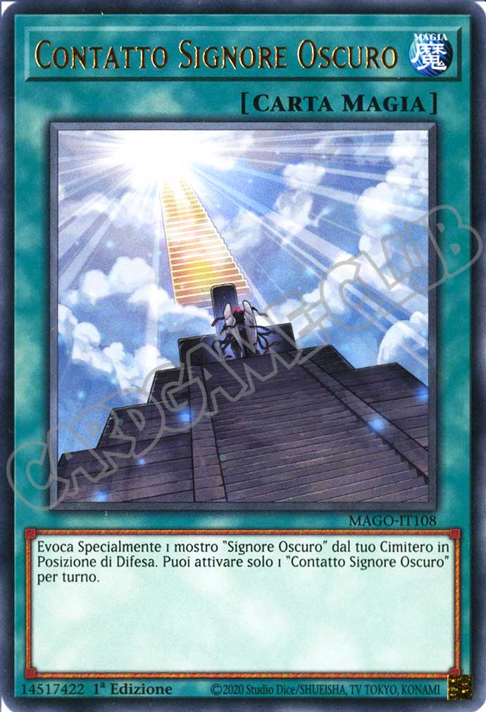 MAGO-IT108 Contatto Signore Oscuro rara 1a Edizione (IT) -NEAR MINT-