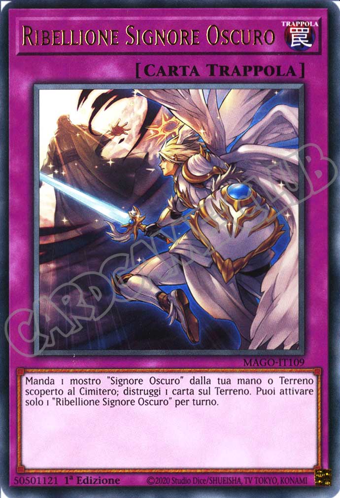 MAGO-IT109 Ribellione Signore Oscuro rara 1a Edizione (IT) -NEAR MINT-