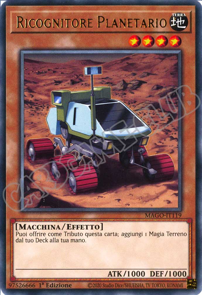 MAGO-IT119 Ricognitore Planetario rara 1a Edizione (IT) -NEAR MINT-
