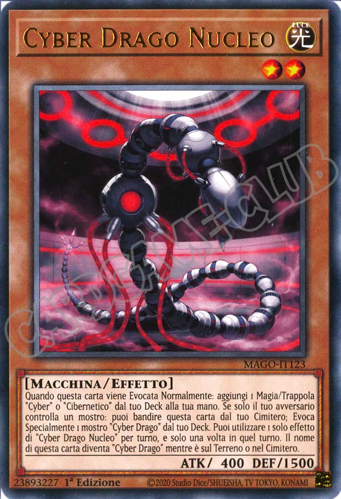MAGO-IT123 Cyber Drago Nucleo rara 1a Edizione (IT) -NEAR MINT-