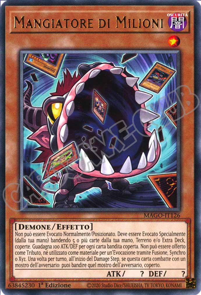 MAGO-IT126 Mangiatore di Milioni rara 1a Edizione (IT) -NEAR MINT-