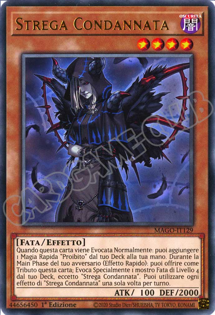 MAGO-IT129 Strega Condannata rara 1a Edizione (IT) -NEAR MINT-