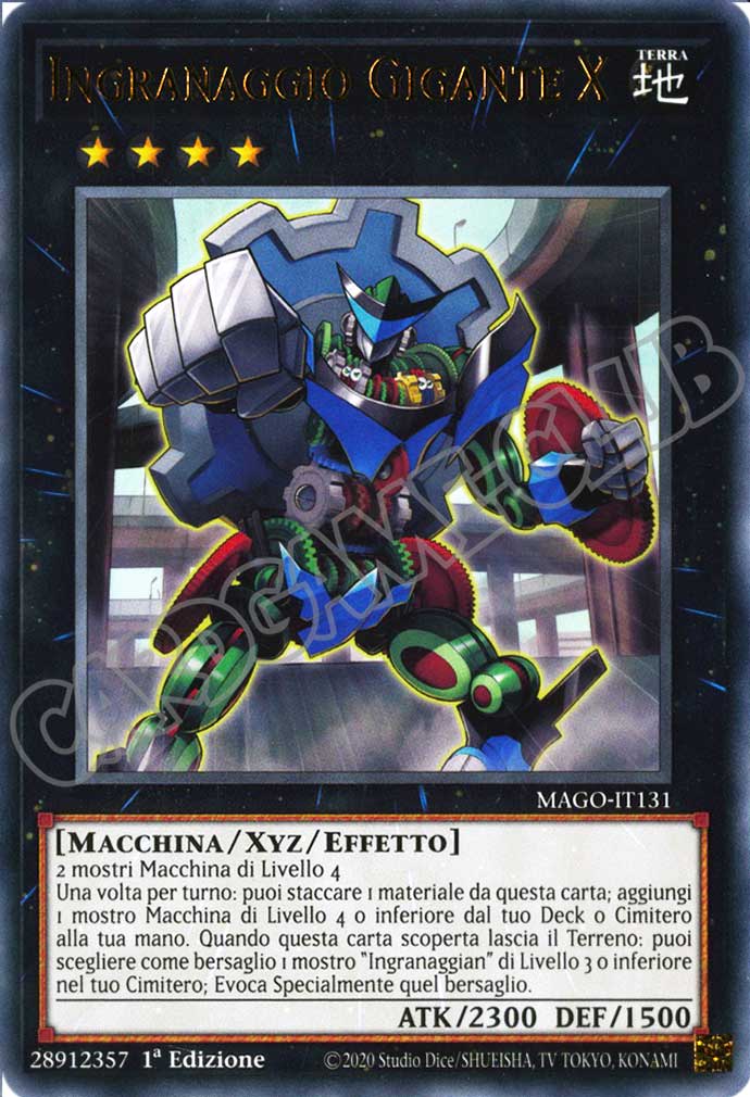 MAGO-IT131 Ingranaggio Gigante X rara 1a Edizione (IT) -NEAR MINT-