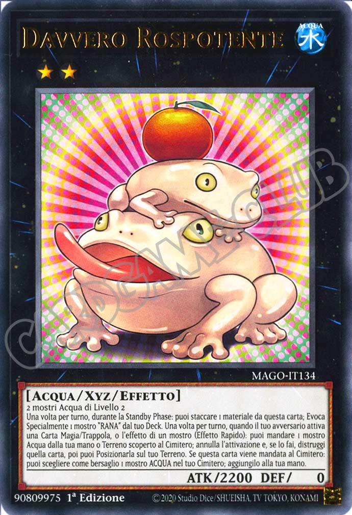 MAGO-IT134 Davvero Rospotente rara 1a Edizione (IT) -NEAR MINT-