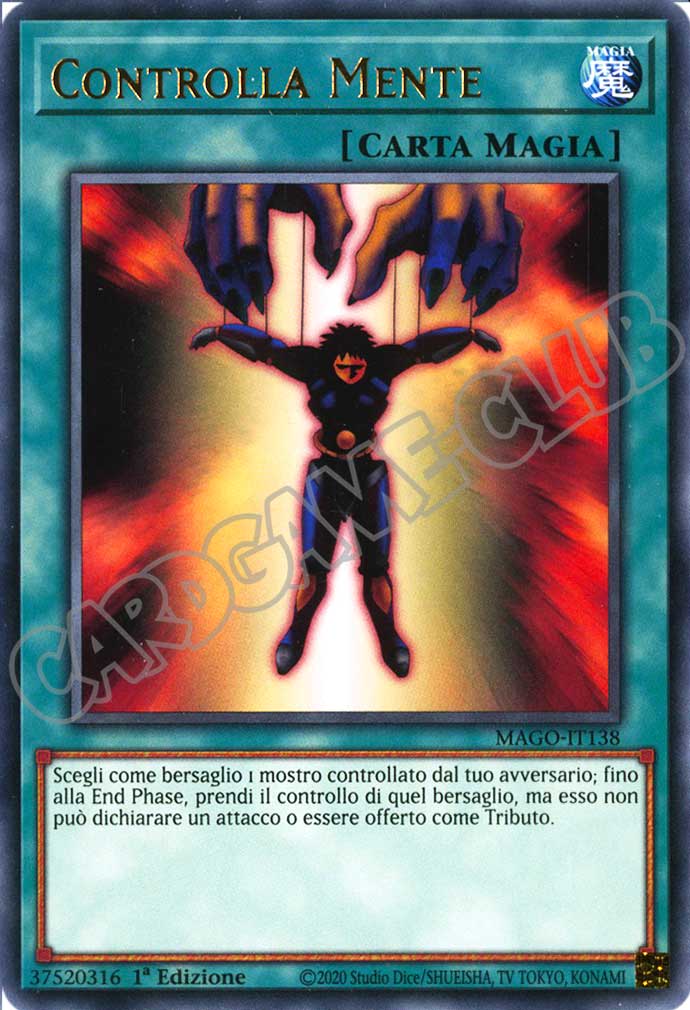 MAGO-IT138 Controlla Mente rara 1a Edizione (IT) -NEAR MINT-