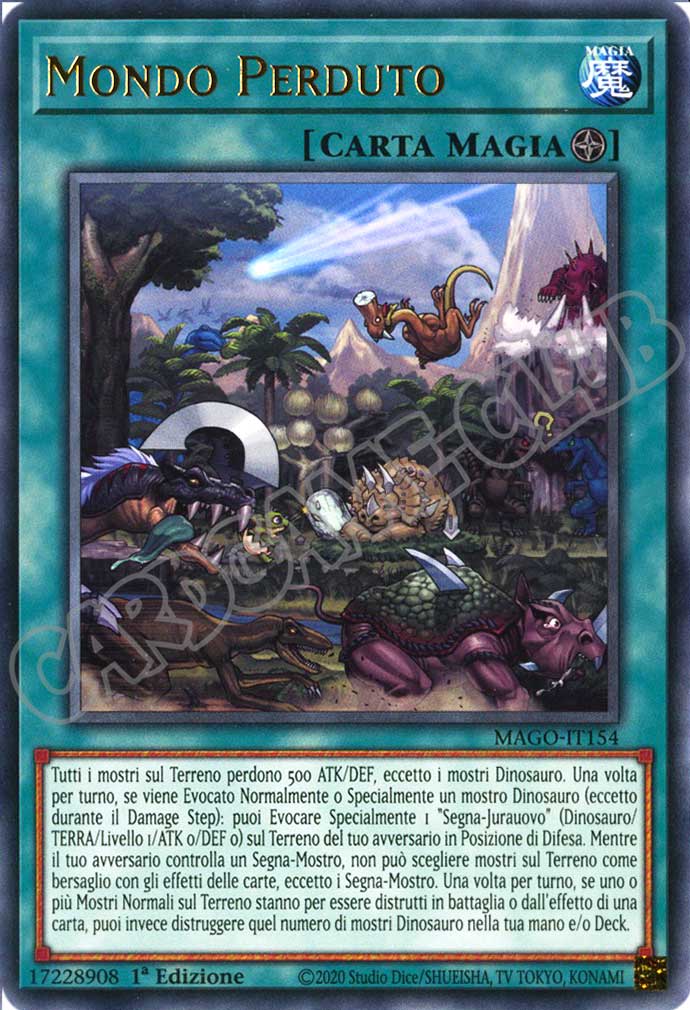 MAGO-IT154 Mondo Perduto rara 1a Edizione (IT) -NEAR MINT-