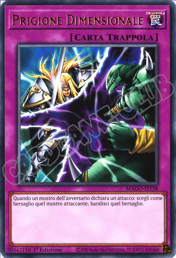 MAGO-IT158 Prigione Dimensionale rara 1a Edizione (IT) -NEAR MINT-