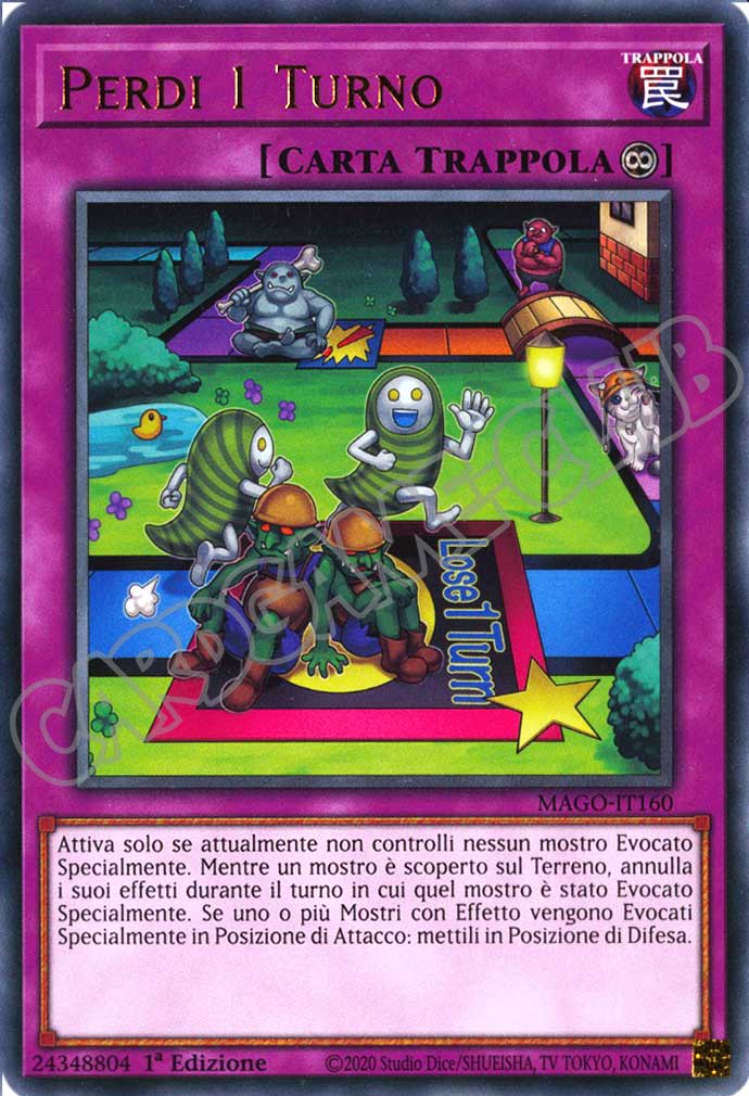 MAGO-IT160 Perdi 1 Turno rara 1a Edizione (IT) -NEAR MINT-