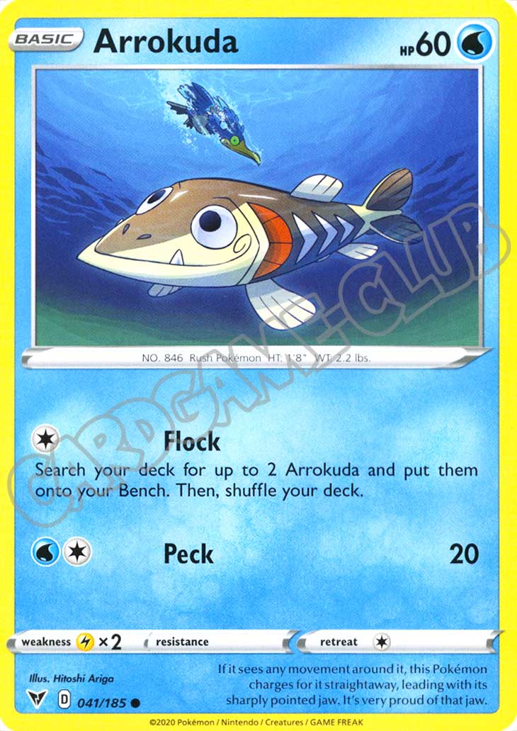 041 / 185 Arrokuda comune normale (EN) -NEAR MINT-