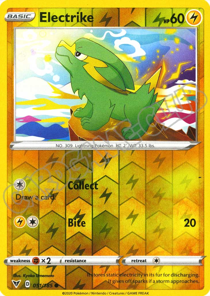 051 / 185 Electrike comune foil reverse (EN) -NEAR MINT-