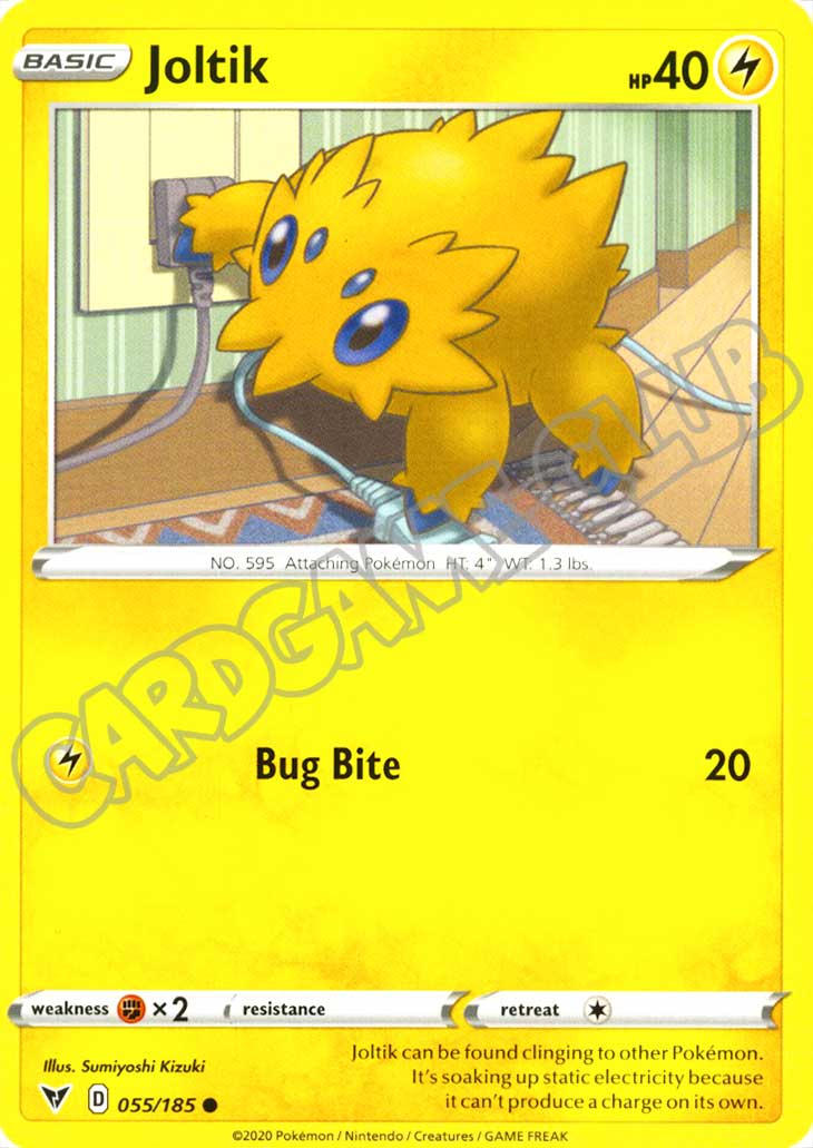 055 / 185 Joltik comune normale (EN) -NEAR MINT-