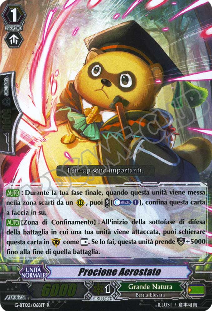 G-BT02-IT068 Procione Aerostato rara foil (IT) -NEAR MINT-