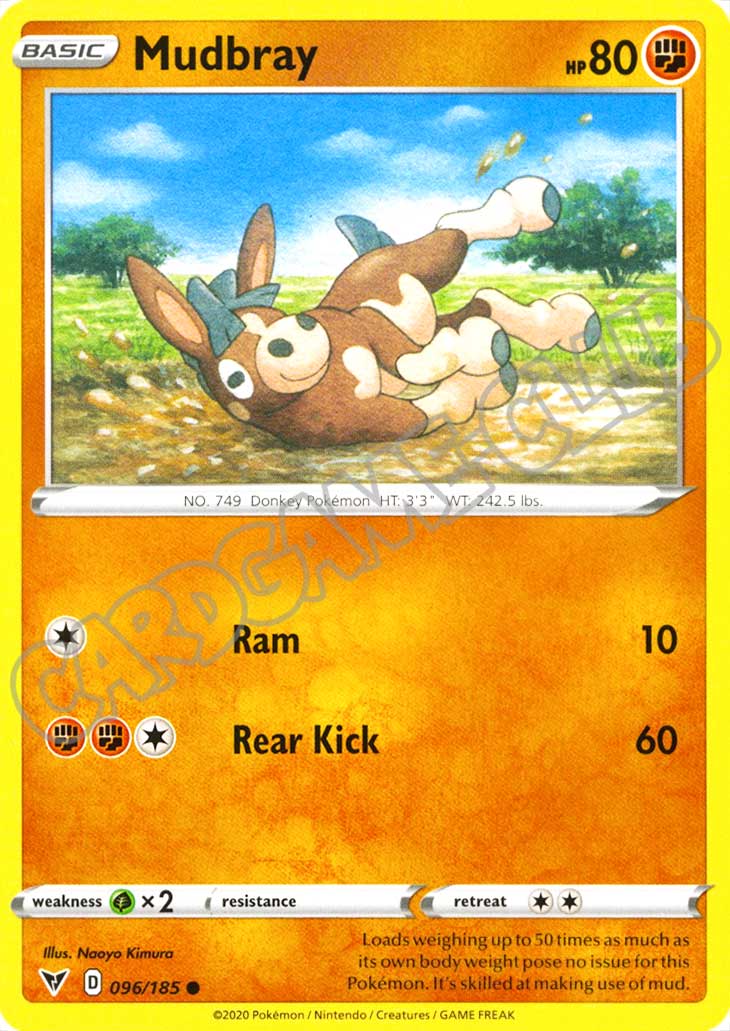 096 / 185 Mudbray comune normale (EN) -NEAR MINT-