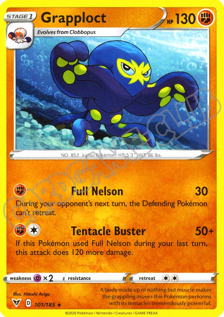 101 / 185 Grapploct rara normale (EN) -NEAR MINT-