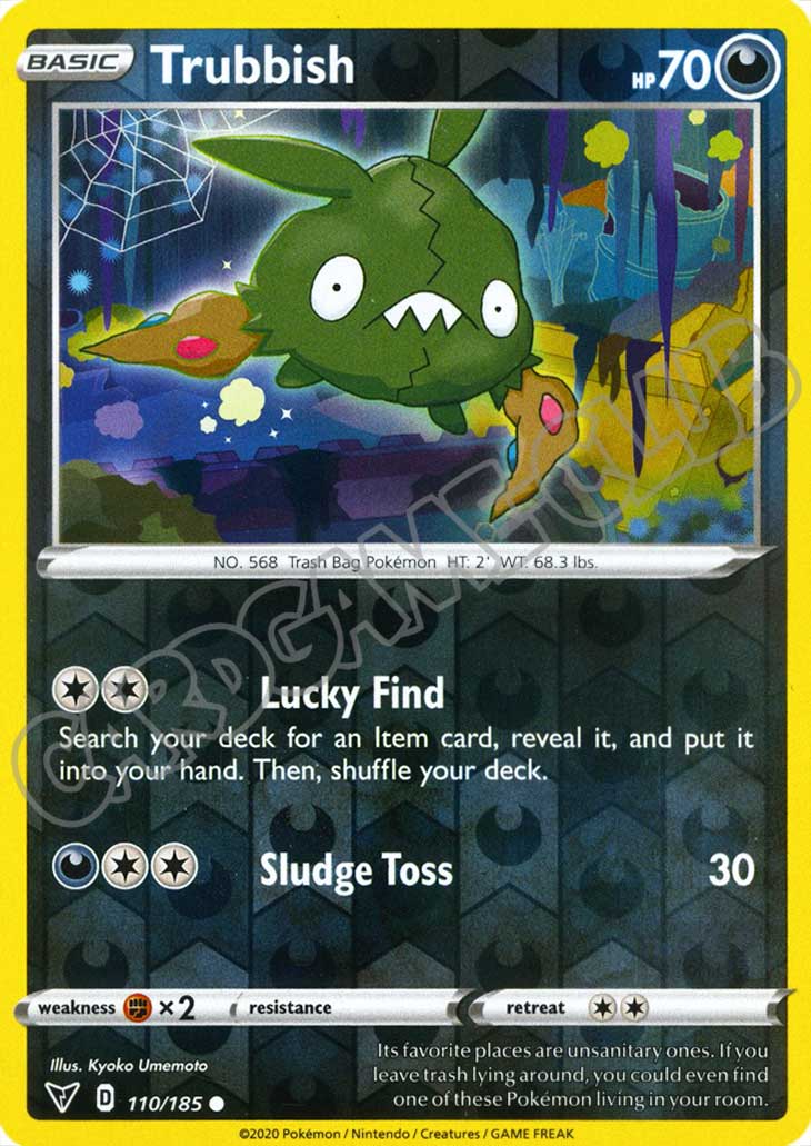 110 / 185 Trubbish comune foil reverse (EN) -NEAR MINT-