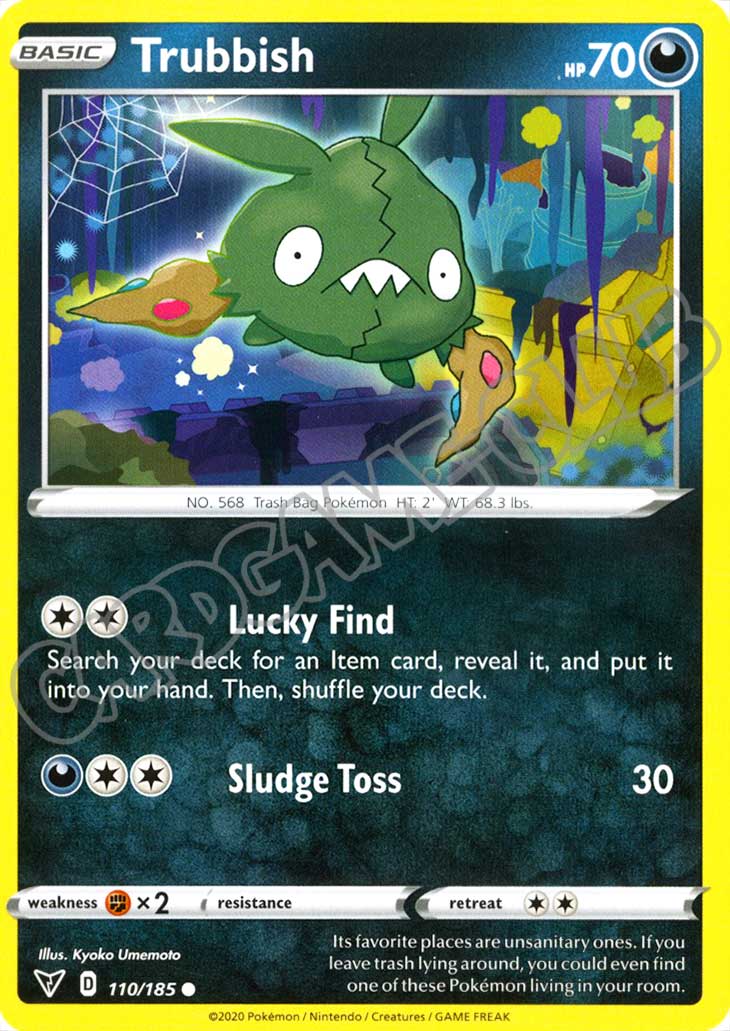 110 / 185 Trubbish comune normale (EN) -NEAR MINT-