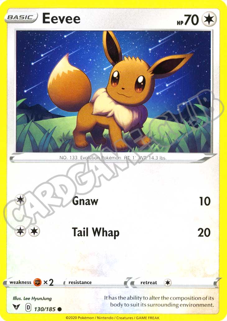 130 / 185 Eevee comune normale (EN) -NEAR MINT-