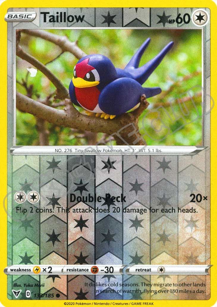 133 / 185 Taillow comune foil reverse (EN) -NEAR MINT-