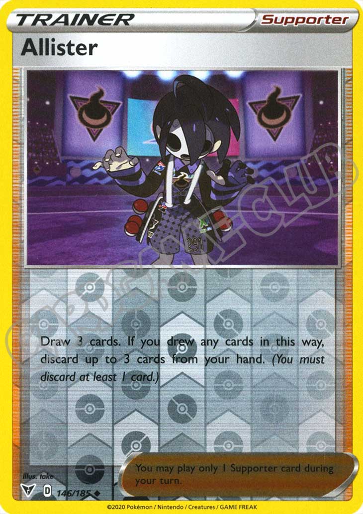 146 / 185 Allister non comune foil reverse (EN) -NEAR MINT-