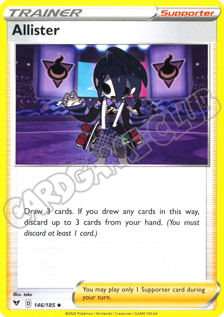 146 / 185 Allister non comune normale (EN) -NEAR MINT-
