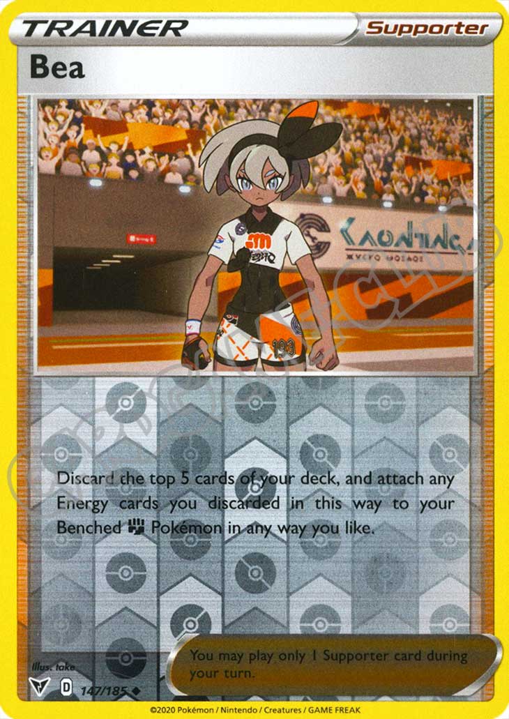 147 / 185 Bea non comune foil reverse (EN) -NEAR MINT-