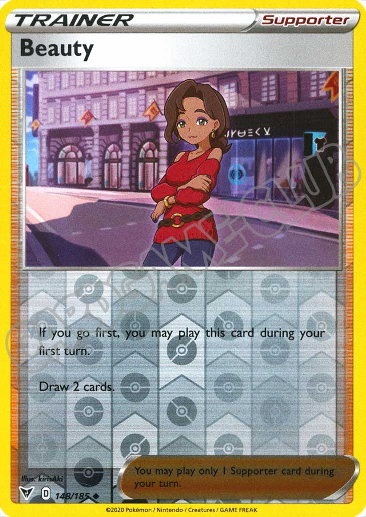148 / 185 Beauty non comune foil reverse (EN) -NEAR MINT-
