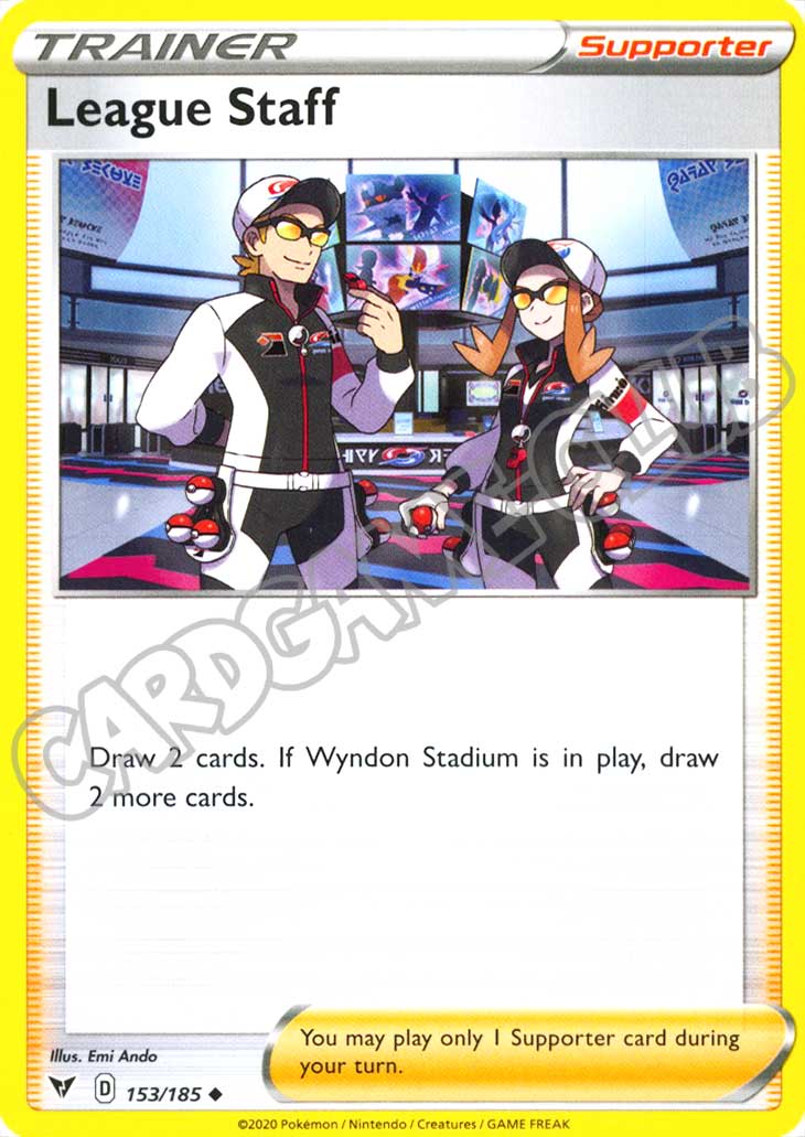 153 / 185 League Staff non comune normale (EN) -NEAR MINT-