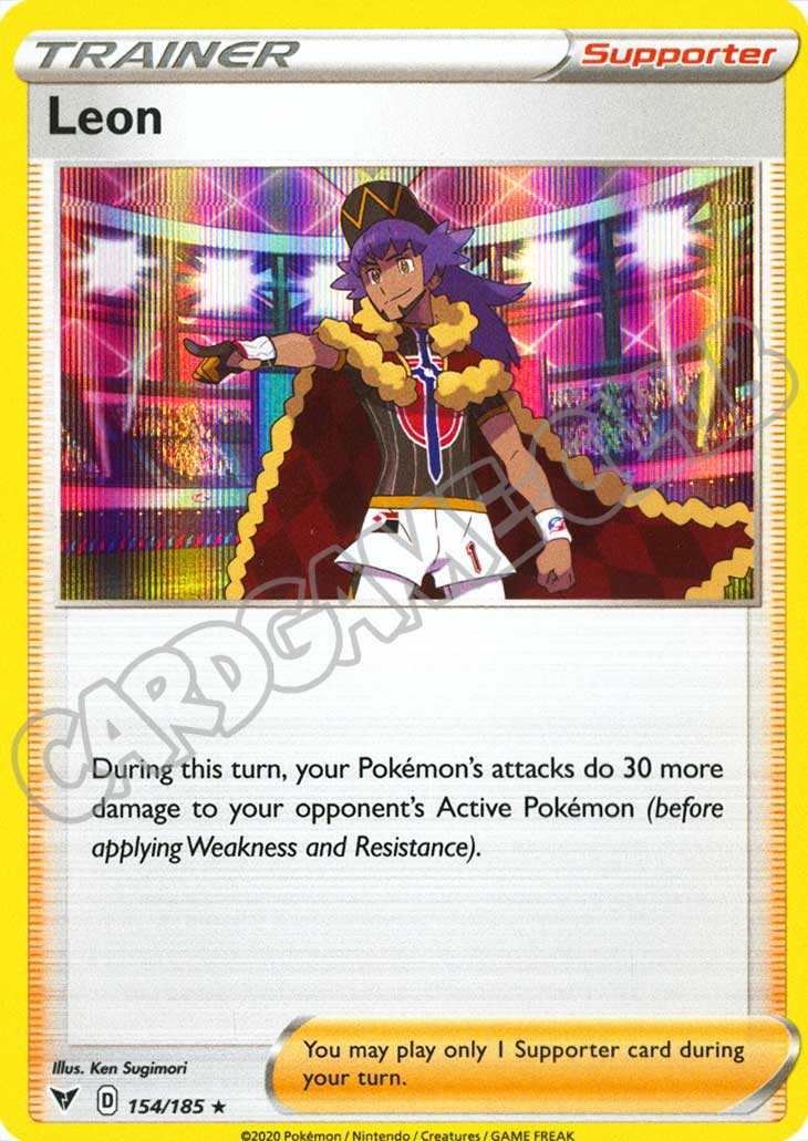 154 / 185 Leon non comune normale (EN) -NEAR MINT-