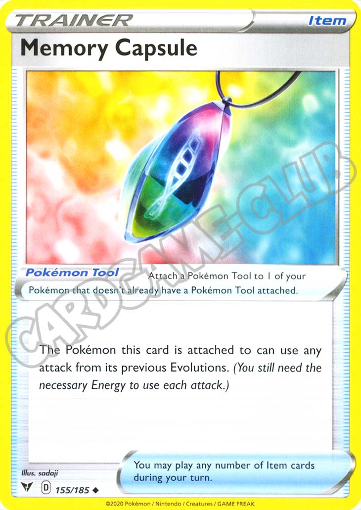 155 / 185 Memory Capsule non comune normale (EN) -NEAR MINT-