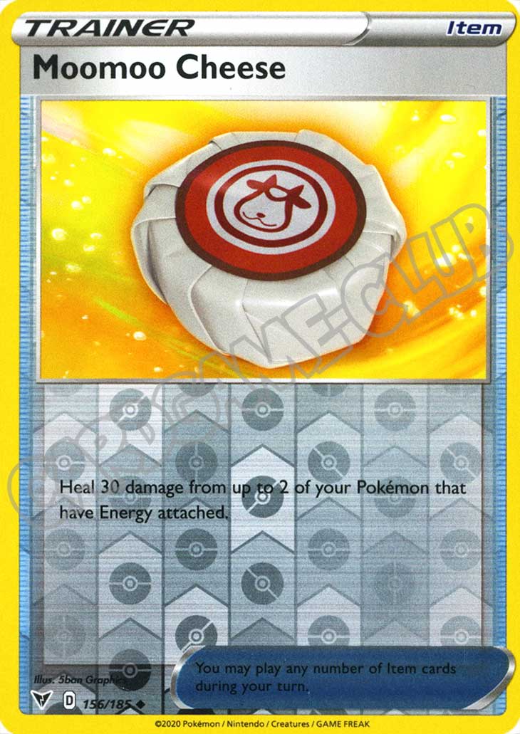 156 / 185 Moomoo Cheese non comune foil reverse (EN) -NEAR MINT-