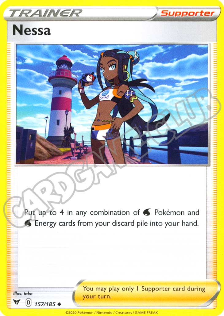 157 / 185 Nessa non comune normale (EN) -NEAR MINT-