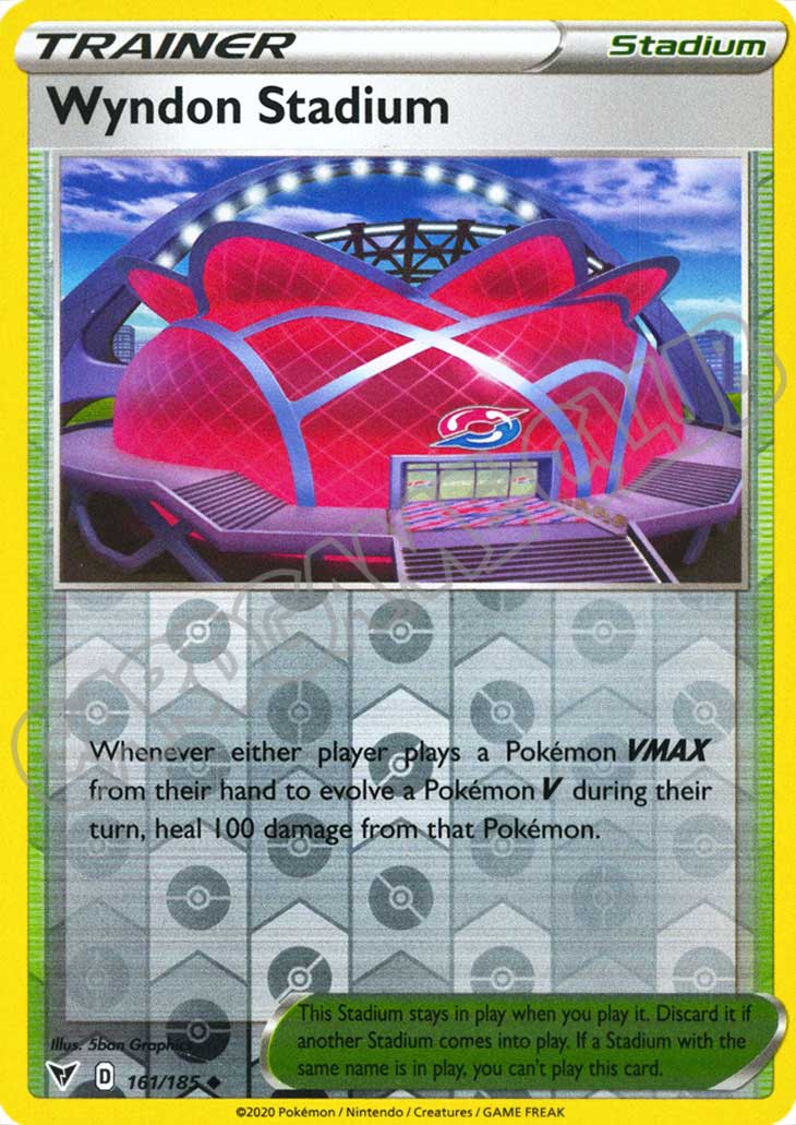 161 / 185 Wyndon Stadium non comune foil reverse (EN) -NEAR MINT-