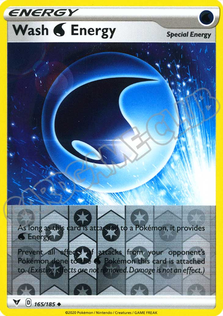 165 / 185 Wash Water Energy non comune foil reverse (EN) -NEAR MINT-