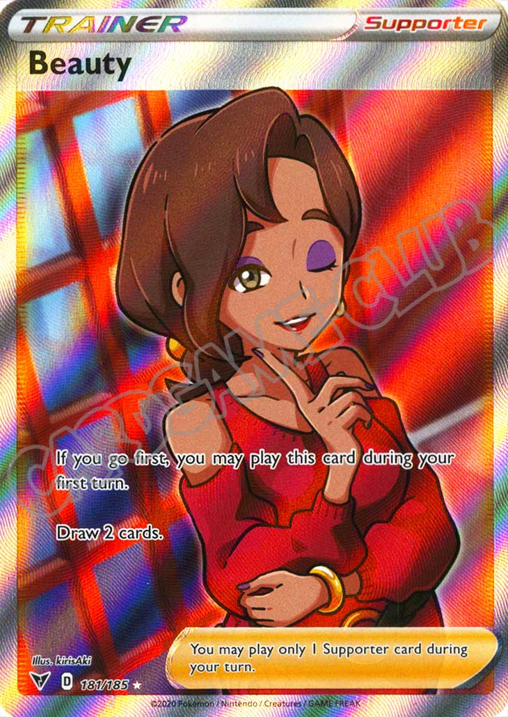 181 / 185 Beauty ultra rara foil (EN) -NEAR MINT-