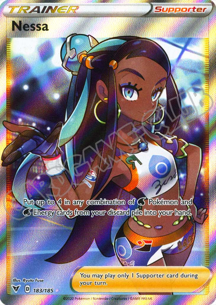 183 / 185 Nessa ultra rara foil (EN) -NEAR MINT-