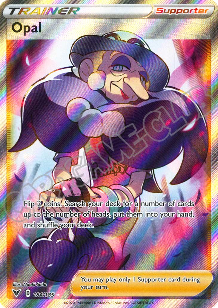 184 / 185 Opal ultra rara foil (EN) -NEAR MINT-