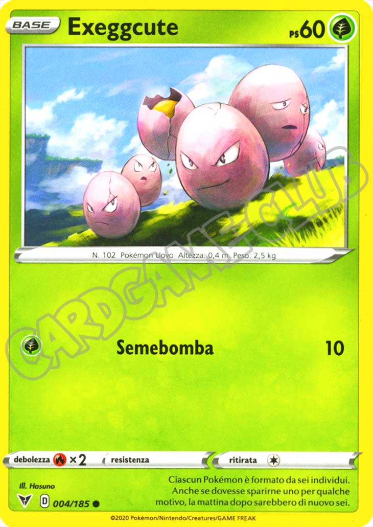 004 / 185 Exeggcute comune normale (IT) -NEAR MINT-