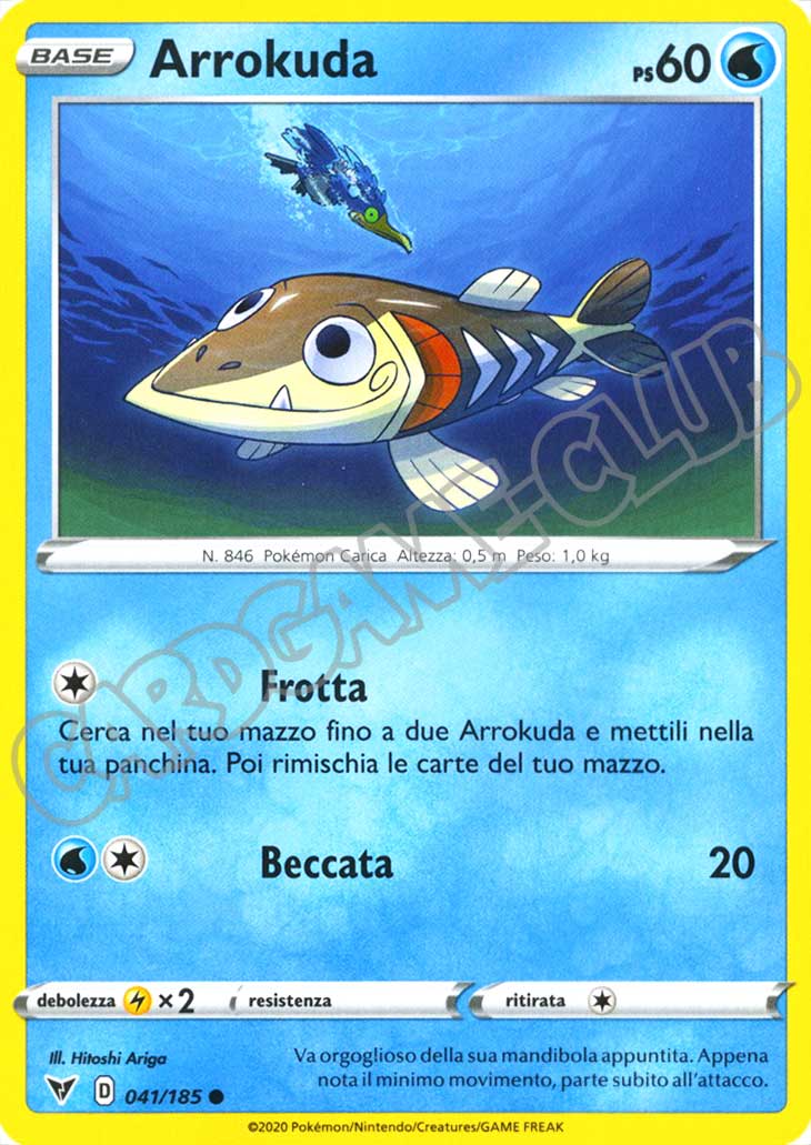 041 / 185 Arrokuda comune normale (IT) -NEAR MINT-