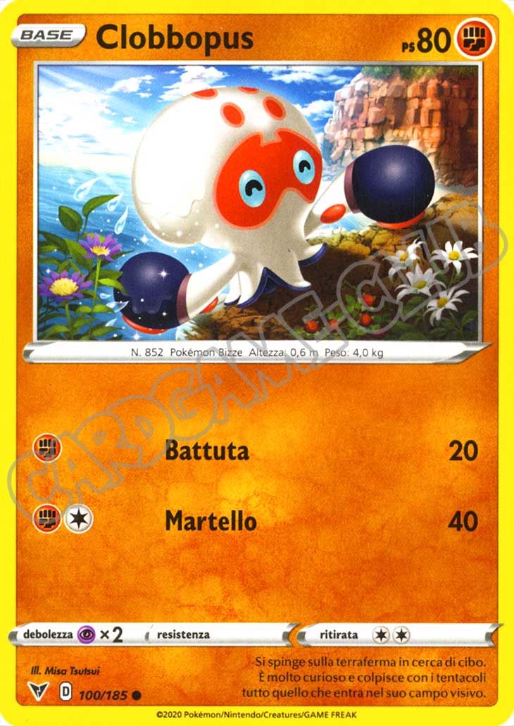 100 / 185 Clobbopus comune normale (IT) -NEAR MINT-