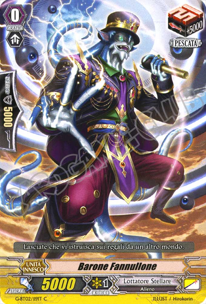 G-BT02-IT119 Barone Fannullone comune normale (IT) -NEAR MINT-