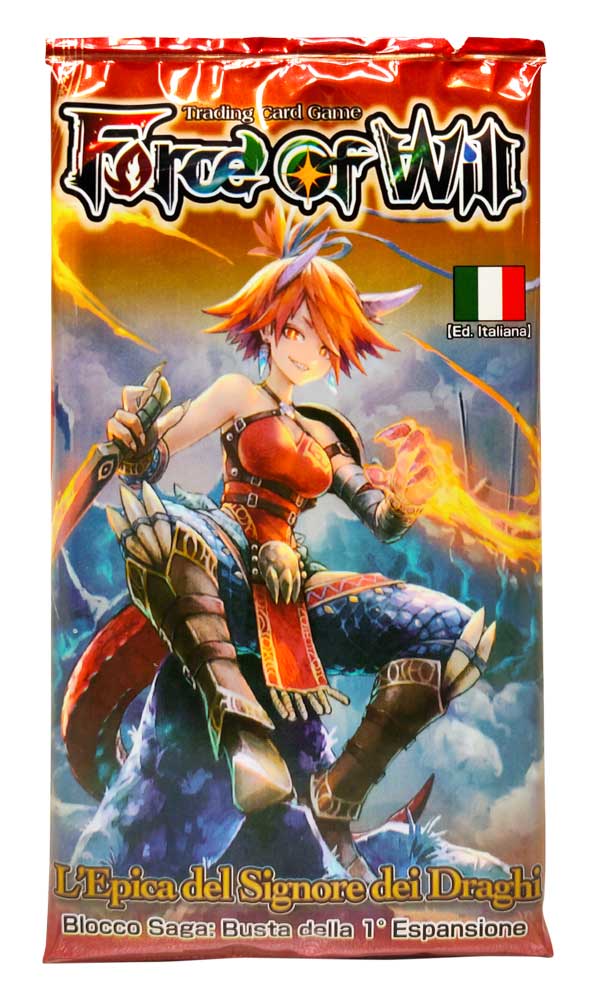 L'Epica del Signore dei Draghi busta 10 carte (IT)