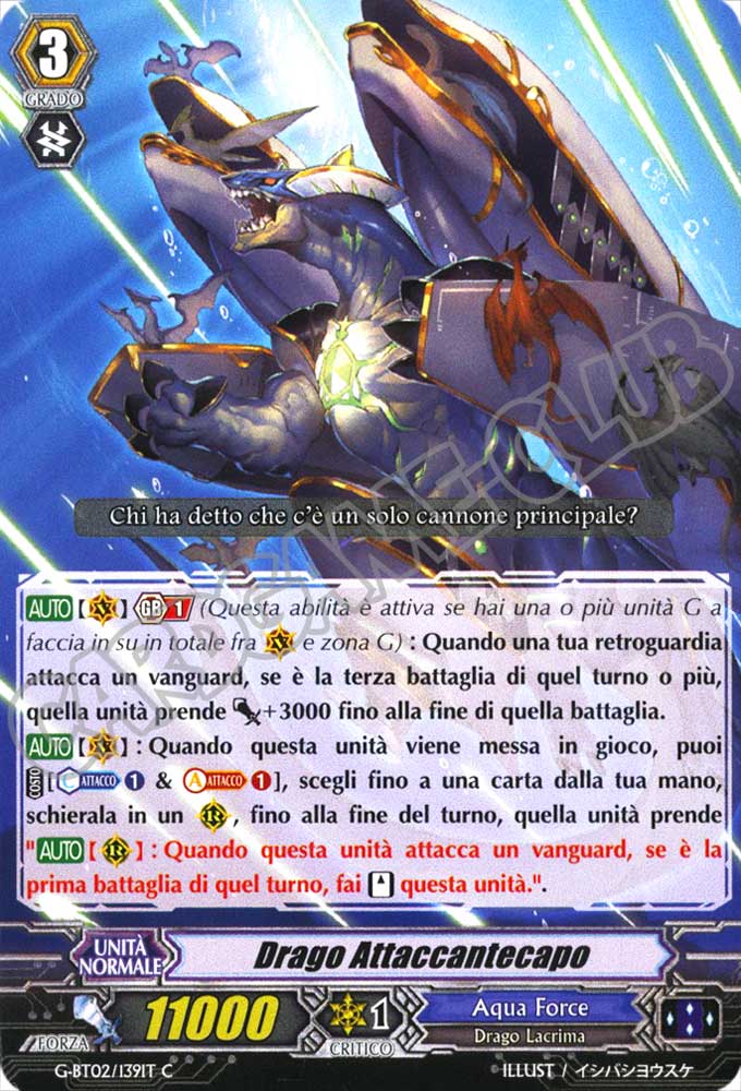 G-BT02-IT139 Drago Attaccantecapo comune normale (IT) -NEAR MINT-