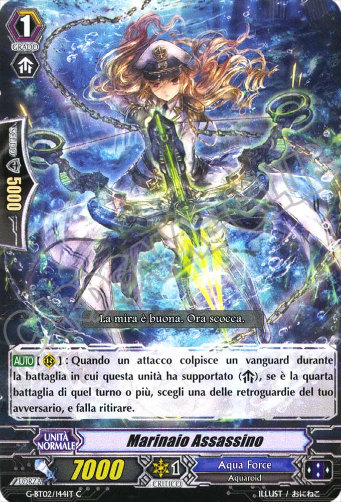 G-BT02-IT144 Marinaio Assassino comune normale (IT) -NEAR MINT-
