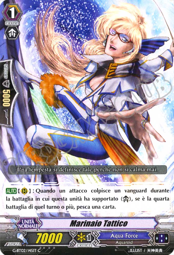 G-BT02-IT145 Marinaio Tattico comune normale (IT) -NEAR MINT-