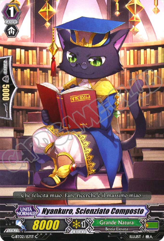 G-BT02-IT157 Nyankuro, Scienziato Composto comune normale (IT) -NEAR MINT-