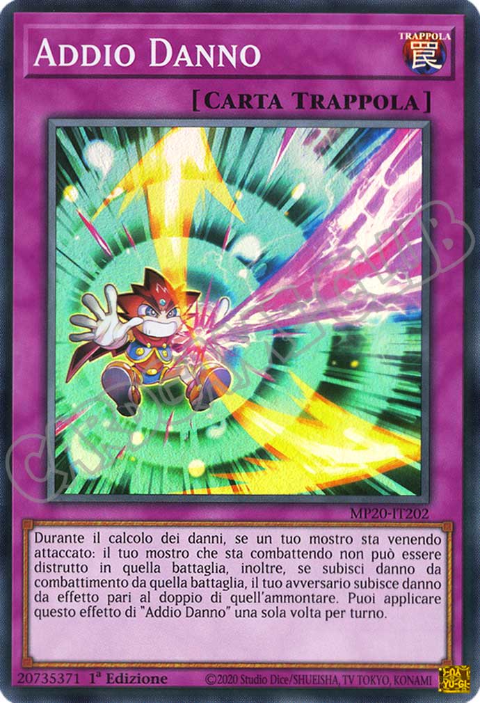 MP20-IT202 Addio Danno super rara 1a Edizione (IT) -NEAR MINT-
