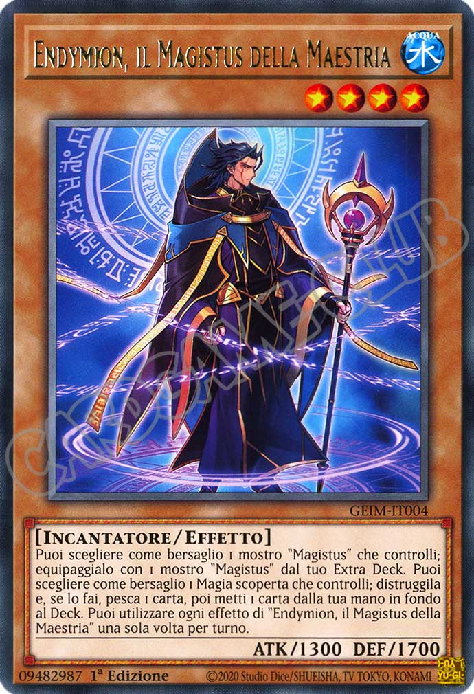 GEIM-IT004 Endymion, il Magistus della Maestria rara 1a Edizione (IT) -NEAR MINT-
