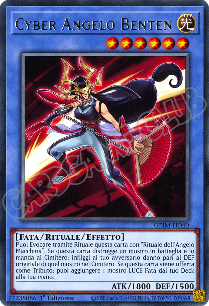 GEIM-IT040 Cyber Angelo di Benten rara 1a Edizione (IT) -NEAR MINT-